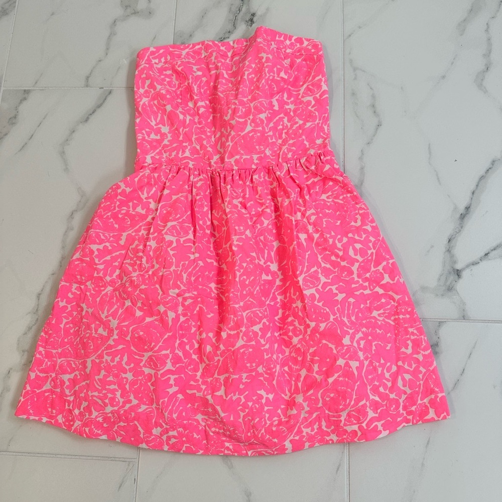 Lilly Pulitzer Pink and White dress